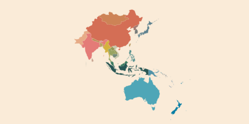 A map of the Indo-Pacific.